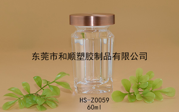 60ml虫草藏红花高透方瓶A HS-Z0059